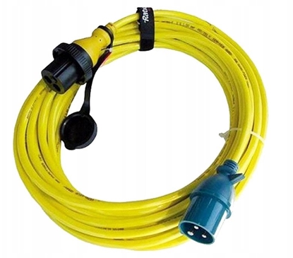 Attēls no Kabel zasilania z wtykami CEE 16A 250V 3x2,5mm2 15m IP56 Ratio 2821