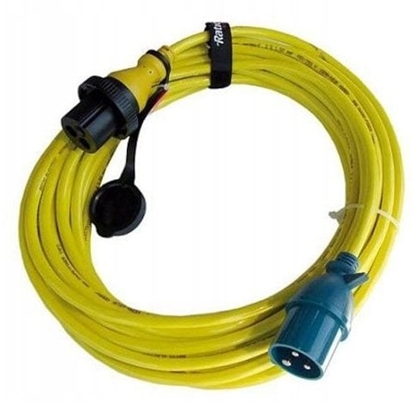 Attēls no Kabel zasilania z wtykami CEE 25A 250V 3x4mm2 Ratio 2832 IP 56 25m
