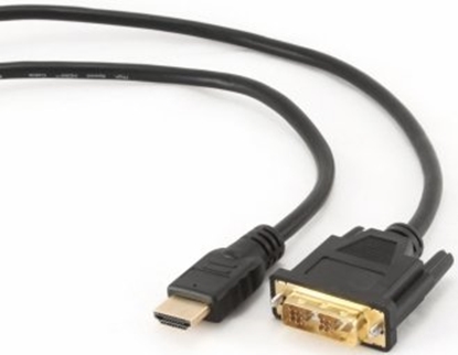 Изображение Kabelis Gembird HDMI - DVI 1.8m HD-Ready