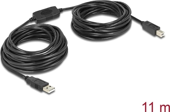 Picture of Kabelis USB2.0 AM > USB2.0 BM, 11.0m, Delock