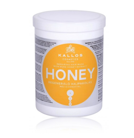Изображение Kallos Repairing Hair Mask regenerujca maska do wosów Honey 1000ml