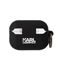 Attēls no Karl Lagerfeld 3D Logo NFT Choupette Head Silicone Case for AirPods Pro 2 / Black