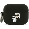 Изображение Karl Lagerfeld 3D Logo NFT Karl and Choupette Silicone Case for Apple AirPods Pro 3