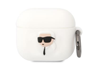 Изображение Karl Lagerfeld 3D Logo NFT Karl Head Silicone Case for Apple AirPods 3