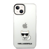 Изображение Karl Lagerfeld Choupette Logo Case for iPhone 14 Plus / Transparent