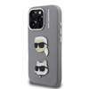 Изображение Karl Lagerfeld Grained PU K&CH Heads Case for Apple iPhone 16 Pro Max