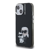 Изображение Karl Lagerfeld IML Aquarelle Karl and Choupette Case for iPhone 15 / Black