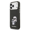 Изображение Karl Lagerfeld IML Aquarelle Karl and Choupette Case for iPhone 17 Pro / Black