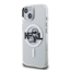 Picture of Karl Lagerfeld IML Glitter Karl and Choupette Sketch MagSafe Case for iPhone 15 / transparent