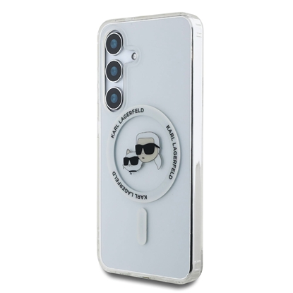 Изображение Karl Lagerfeld IML K&CH Heads MagSafe Case for Samsung Galaxy S25
