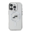 Изображение Karl Lagerfeld IML K&CH Heads Metal Frame MagSafe Case for iPhone 16 Pro Max / Transparent