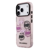 Изображение Karl Lagerfeld IML Multi K&CH Heads Case for iPhone 17 Pro / Pink
