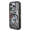 Изображение Karl Lagerfeld Liquid Glitter Scattered Choupette Case for AppleiPhone 16 Pro Max