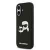 Picture of Karl Lagerfeld Liquid Silicone Double Heads MagSafe Case for iPhone 17 / black