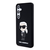 Picture of Karl Lagerfeld Liquid Silicone Ikonik NFT Case for Samsung Galaxy S24+ / black