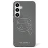 Picture of Karl Lagerfeld Liquid Silicone K&CH Heads MagSafe Case for Samsung Galaxy S25