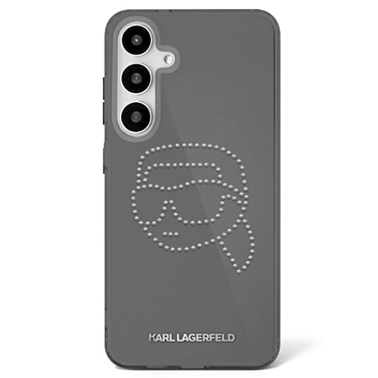 Picture of Karl Lagerfeld Liquid Silicone K&CH Heads MagSafe Case for Samsung Galaxy S25