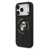Picture of Karl Lagerfeld Liquid Silicone Karl and Choupette MagSafe Case for iPhone 17 Pro Max / black