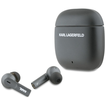 Изображение Karl Lagerfeld Metal Printed Logo ANC/ENC TWS Earphones