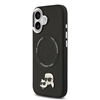 Picture of Karl Lagerfeld PU Karl and Choupette Heads Pins MagSafe Case for iPhone 17 / black