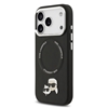 Picture of Karl Lagerfeld PU Karl and Choupette Heads Pins MagSafe Case for iPhone 17 Pro / black