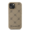 Изображение Karl Lagerfeld PU Karl Heads Pattern MagSafe Case for iPhone 15 / beige