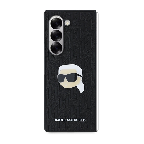Picture of Karl Lagerfeld PU Saffiano Monogram Karl Head Case for Samsung Galaxy Z Fold 6 / black