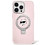 Attēls no Karl Lagerfeld Ring Stand Choupette Head MagSafe Back Case for Apple iPhone 15 Pro