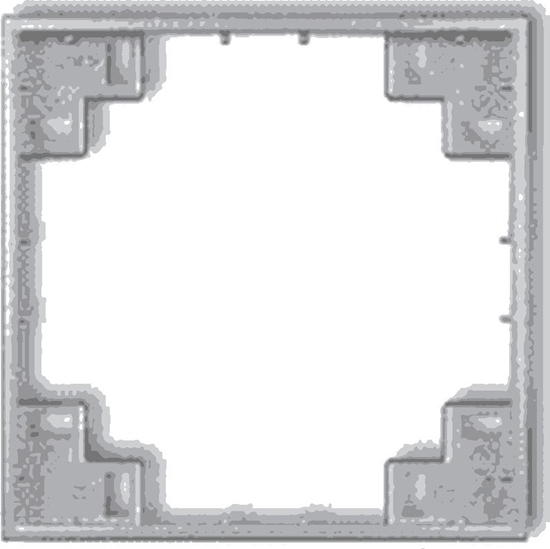 Picture of Karlik MINI Ramka porednia srebrny metalik 7MRP-1