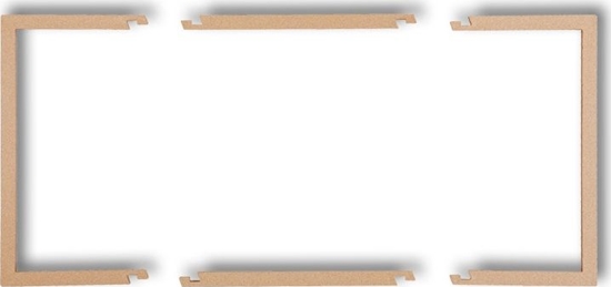 Picture of Karlik Ramka wypeniajca podwójna serii Deco zoty metalik (8DRW-2)