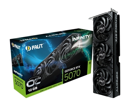 Attēls no Karta graficzna GeForce RTX 5070 INFINITY 3 OC 12GB GDDR7 192bit