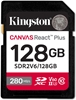 Изображение Karta Kingston Canvas React Plus SDXC 128 GB Class 10 UHS-II/U3 V60 (SDR2V6/128GB)