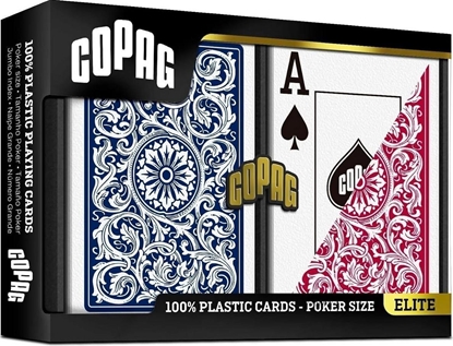 Изображение Karty do pokera Copag blue/red 2szt EDUKAMP