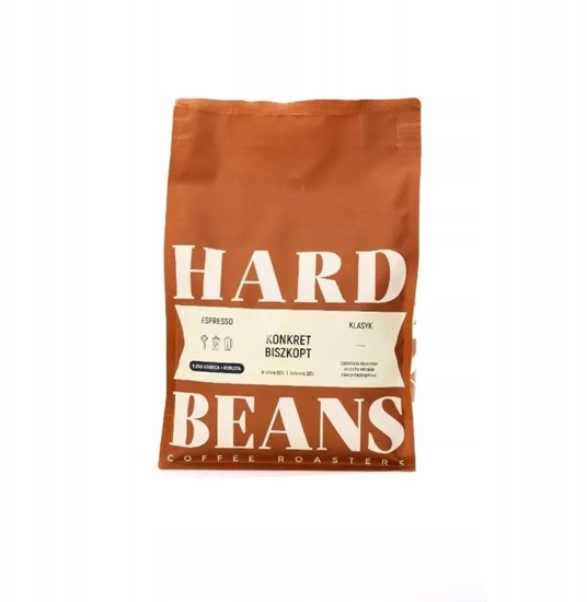 Picture of Kawa ziarnista Hard Beans Konkret Biszkopt Espresso 1kg
