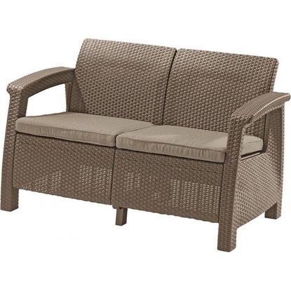 Attēls no Keter Corfu Love Seat Sofa