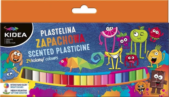 Picture of Kidea Plastelina zapachowa 24 kolory