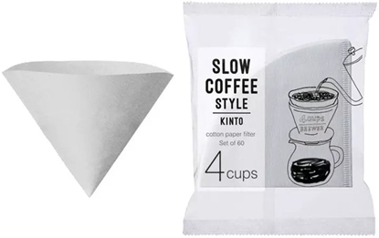 Picture of KINTO Papierowe filtry Slow Coffee Style 4 filianki