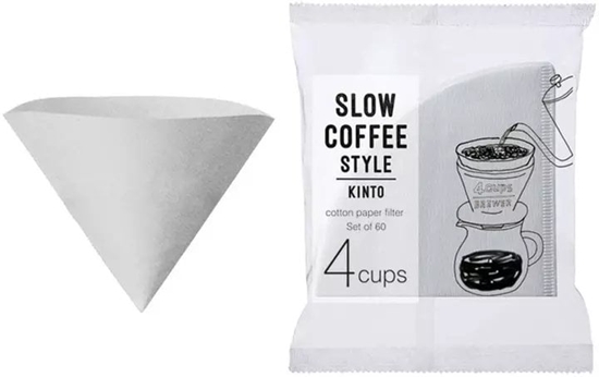 Picture of KINTO Papierowe filtry Slow Coffee Style 4 filianki