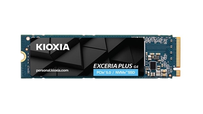 Attēls no KIOXIA EXCERIA PLUS G4 NVMe  1TB M.2 2280 PCIe Gen5x4 BiCS FLASH