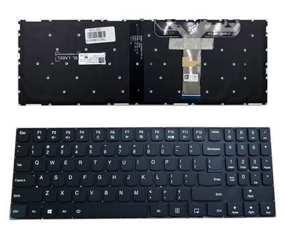 Attēls no Klaviatūra Lenovo: Legion Y520 with red backlight