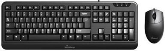 Picture of Klawiatura + mysz MediaRange Klawiatura+Mysz USB 2.0 czarny QWERTY