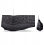 Attēls no Klawiatura + mysz Perixx Perixx PERIDUO-505B, DE, wired USB ergonomic split keyboard and vertical mouse combo, black