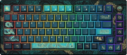 Picture of Klawiatura Akko AKKO MOD 007B V3 HE "Year of the Dragon" Gaming Tastatur - Cream Yellow Magnetic Switches (ANSI)