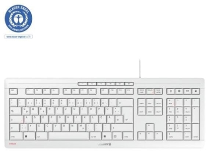 Picture of Klawiatura Cherry CHERRY JK-8500HU-0 klawiatura Dom/Biuro USB QWERTZ wgierski Jasny Szary