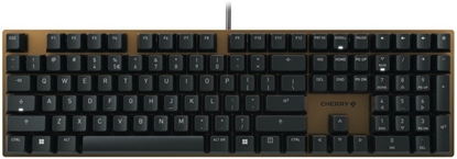 Picture of Klawiatura Cherry KC 200 MX klawiatura Uniwersalne USB QWERTY Angielski Czarny, Brz
