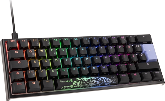 Изображение Klawiatura Ducky Ducky One 2 Pro Mini Gaming Tastatur, RGB LED - Cherry Brown