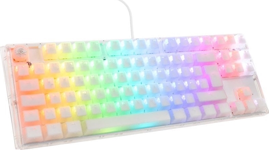 Picture of Klawiatura Ducky Ducky One 3 Aura White TKL Gaming Tastatur, RGB LED - Kailh Jellyfish Y