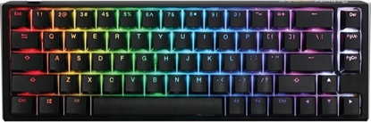 Picture of Klawiatura Ducky Ducky One 3 Classic Black/White Mini Gaming Tastatur, RGB LED - MX-Blue (US)