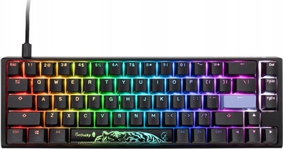 Picture of Klawiatura Ducky Ducky One 3 Classic Black/White SF Gaming Tastatur, RGB LED - MX-Speed-Silver (US)