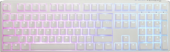 Picture of Klawiatura Ducky Ducky One 3 Classic Pure White Gaming Tastatur, RGB LED - MX-Red (US)